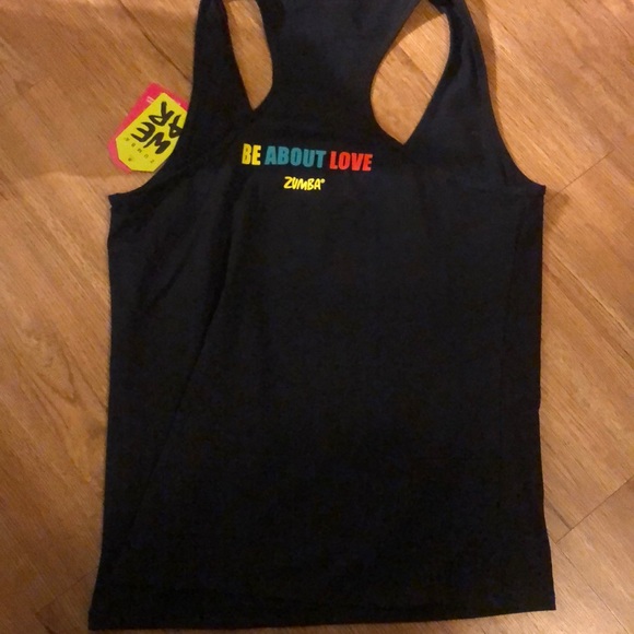 💃🏼💎NWT💃🏼💎Zumba L💜ve Sz. Xl💃🏼”Be About... - Picture 5 of 6